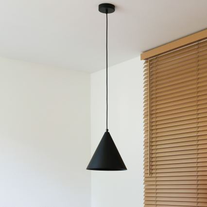 Duolla - Lustra uz vada IRONLINE 1xG9/3W/230V Ø 25 cm melna