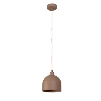 Duolla - Pakaramā lampa ar vadu IRONLINE 1xE27/15W/230V Ø 17 cm, bēša