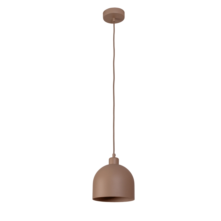 Duolla - Pakaramā lampa ar vadu IRONLINE 1xE27/15W/230V Ø 17 cm, bēša