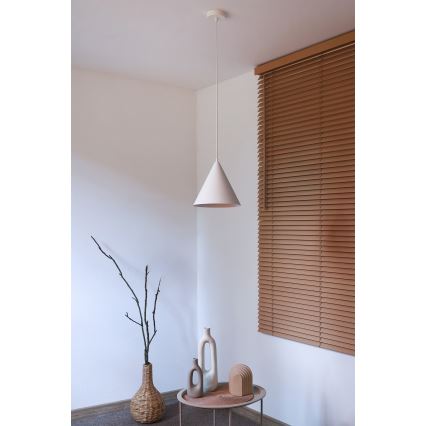 Duolla - Piekaramais gaismeklis ar vadu IRONLINE 1xG9/3W/230V Ø 25 cm balts