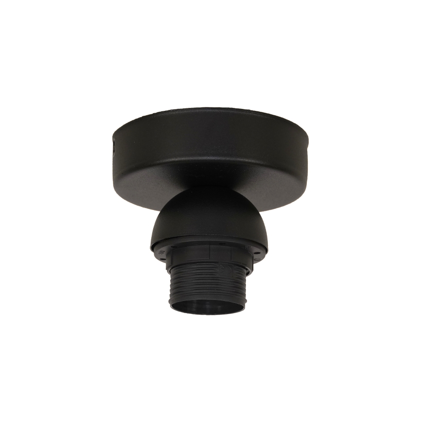 Duolla - Sienas lampa TOKYO RATTAN 1xE27/15W/230V d. 50 cm sudraba/melna