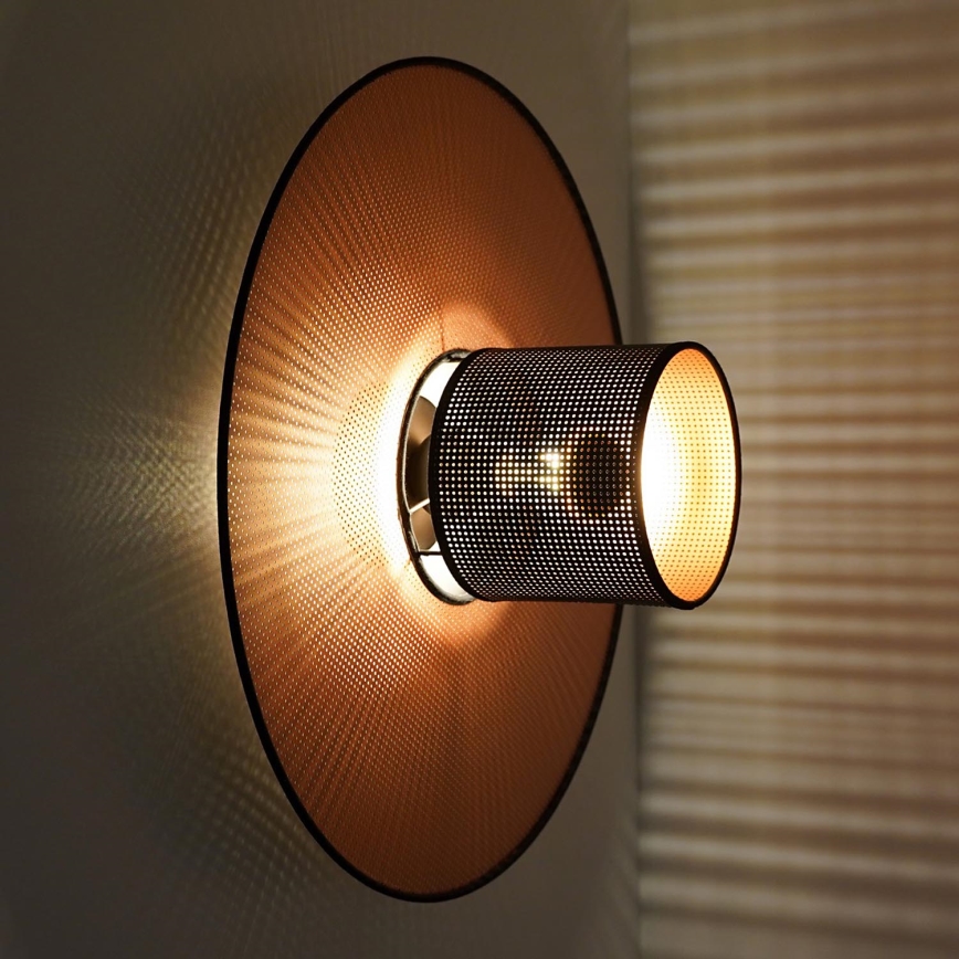 Duolla - Sienas lampa TOKYO SHINY 1xE27/15W/230V d. 50 cm varš/melna