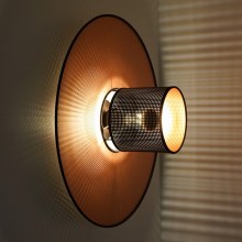 Duolla - Sienas lampa TOKYO SHINY 1xE27/15W/230V varš/melna
