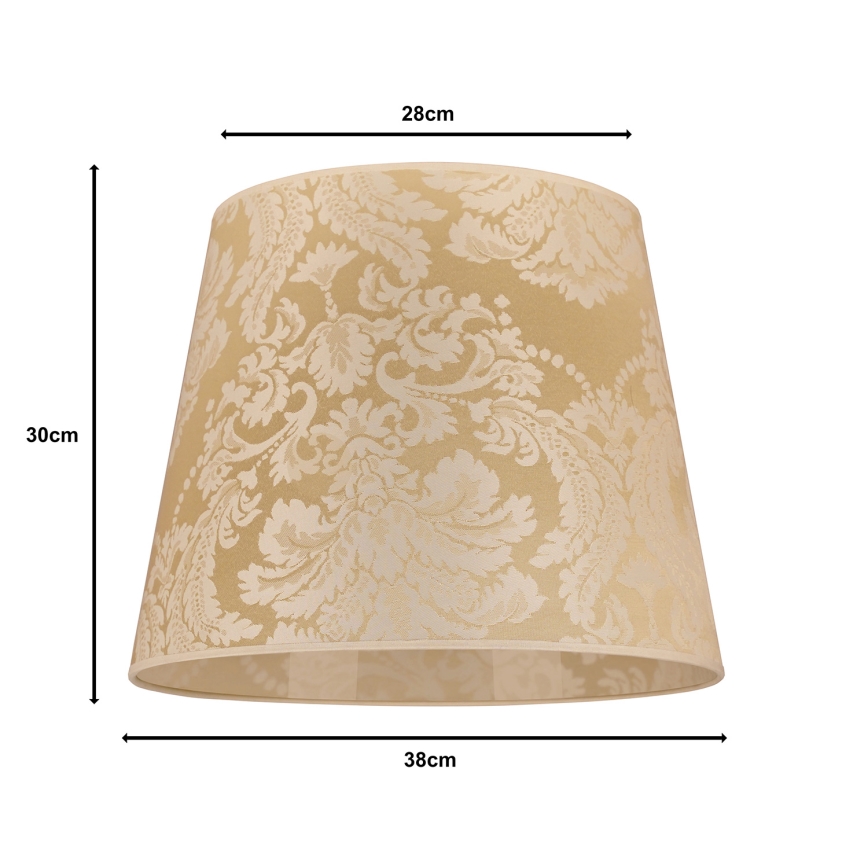 Duolla - Universāls abažūrs CLASSIC L E27 d. 38 cm zelta