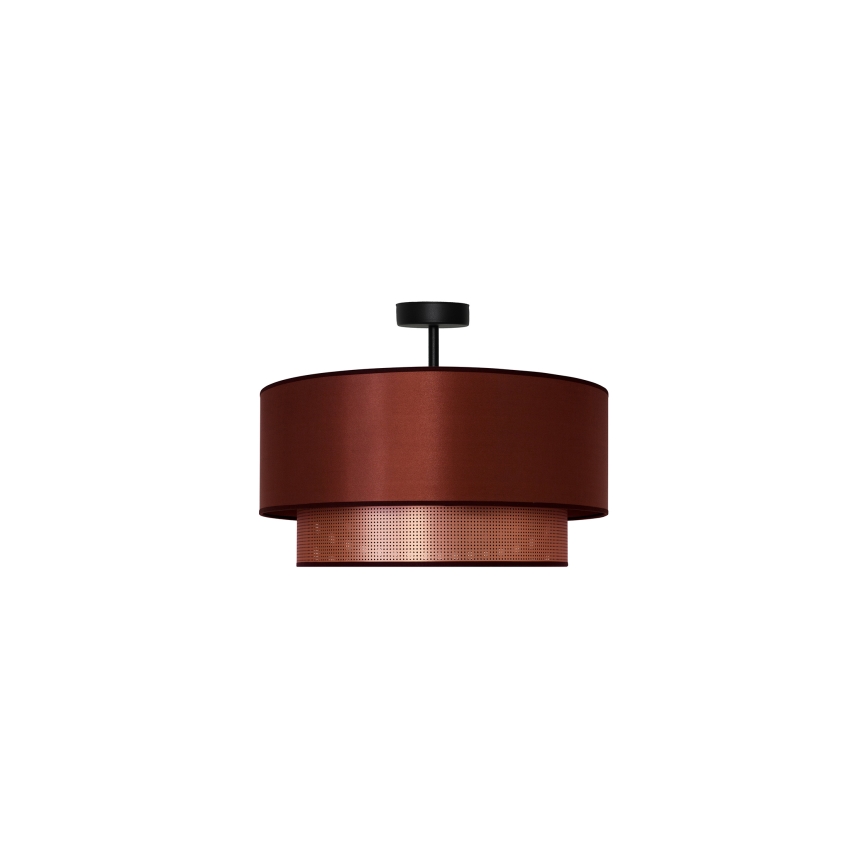 Duolla - Virsapmetuma lustra COPPER SHINY 1xE27/15W/230V d. 45 cm varš