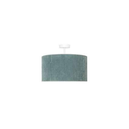 Duolla - Virsapmetuma lustra CORDUROY 1xE27/15W/230V d. 40 cm gaiši zila