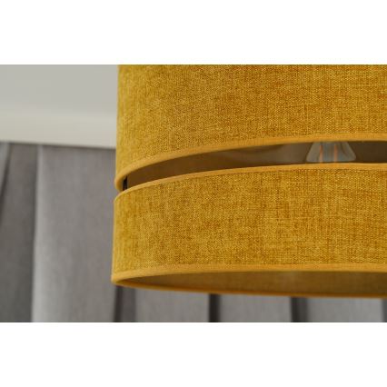Duolla - Virsapmetuma lustra DOUBLE 1xE27/15W/230V d. 40 cm oranža