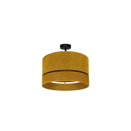 Duolla - Virsapmetuma lustra DOUBLE 1xE27/15W/230V d. 40 cm oranža