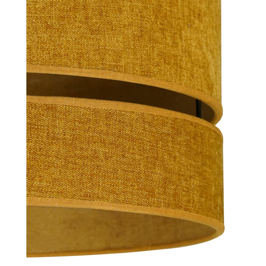 Duolla - Virsapmetuma lustra DOUBLE 1xE27/15W/230V d. 40 cm oranža