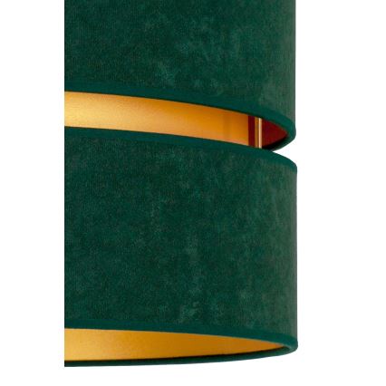 Duolla - Virsapmetuma lustra DUO 1xE27/15W/230V d. 40 cm zaļa/zelta
