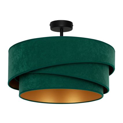 Duolla - Virsapmetuma lustra KOBO 1xE27/15W/230V d. 45 cm zaļa