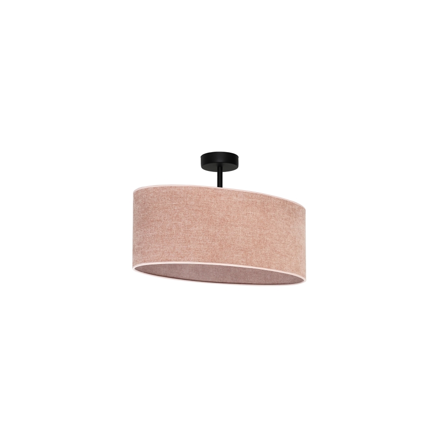 Duolla - Virsapmetuma lustra OVAL 1xE27/15W/230V rozā