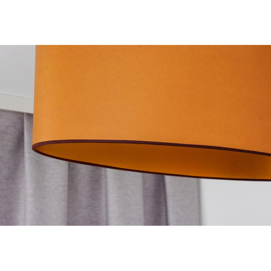 Duolla - Virsapmetuma lustra OVAL VEGAN 2xE27/15W/230V brūna