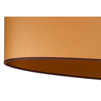 Duolla - Virsapmetuma lustra OVAL VEGAN 2xE27/15W/230V brūna
