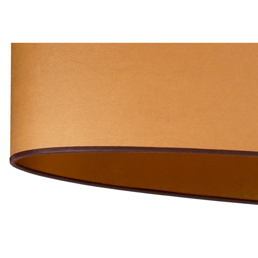Duolla - Virsapmetuma lustra OVAL VEGAN 2xE27/15W/230V brūna