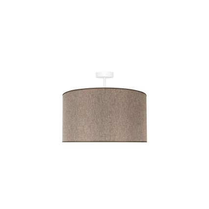 Duolla - Virsapmetuma lustra ROLLER ECO RECYCLING 1xE27/15W/230V d. 45 cm brūna