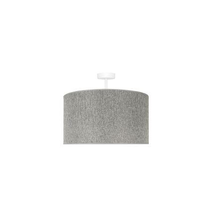 Duolla - Virsapmetuma lustra ROLLER ECO RECYCLING 1xE27/15W/230V d. 45 cm pelēka