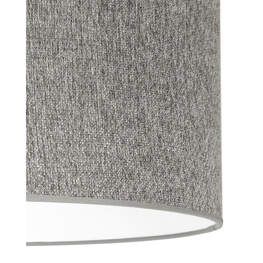 Duolla - Virsapmetuma lustra ROLLER ECO RECYCLING 1xE27/15W/230V d. 45 cm pelēka