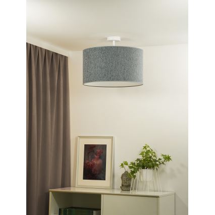 Duolla - Virsapmetuma lustra ROLLER ECO RECYCLING 1xE27/15W/230V d. 45 cm zaļa