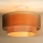 Duolla - Virsapmetuma lustra WOOD BOHO 1xE27/15W/230V d. 45 cm varš/bēša