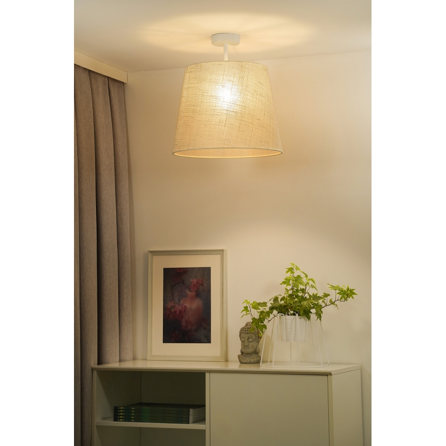Duolla - Virsapmetuma lustra YUTE 1xE27/15W/230V d. 38 cm pelēka