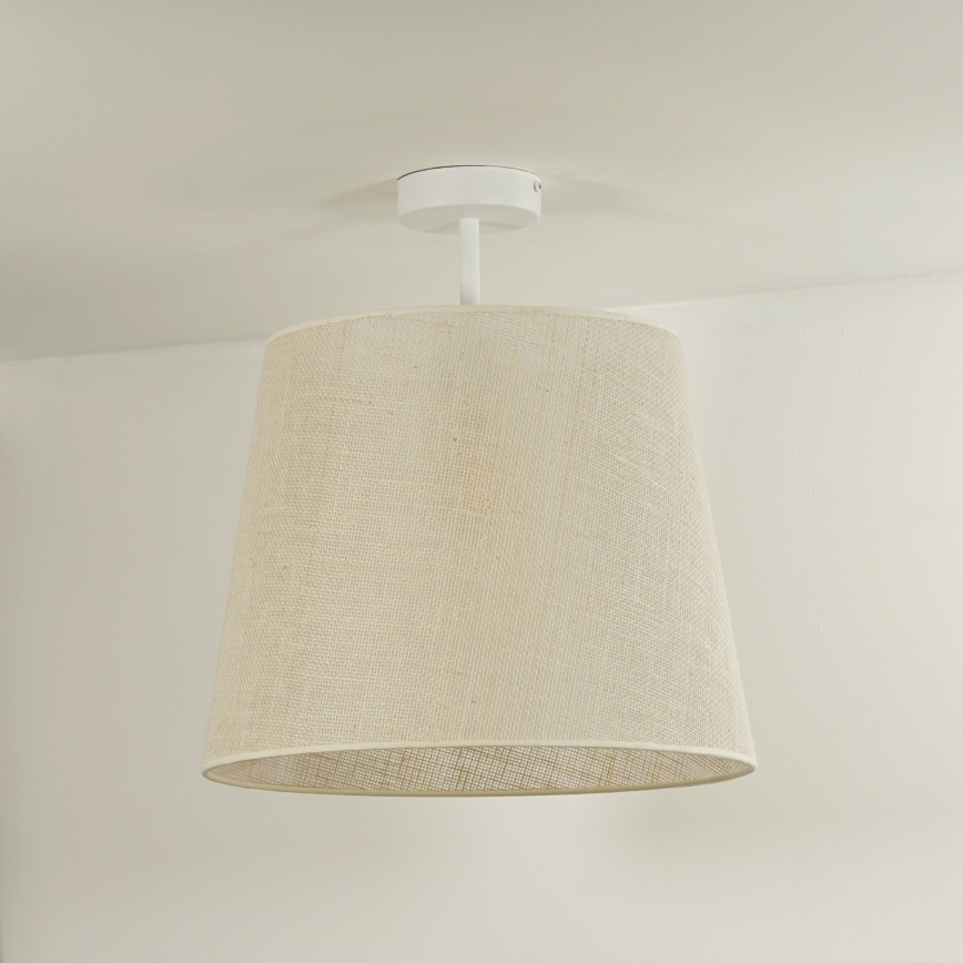 Duolla - Virsapmetuma lustra YUTE 1xE27/15W/230V d. 38 cm pelēka