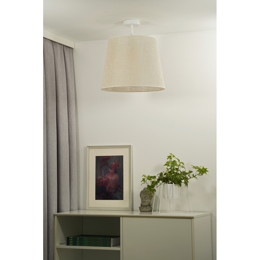 Duolla - Virsapmetuma lustra YUTE 1xE27/15W/230V d. 38 cm pelēka