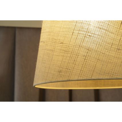 Duolla - Virsapmetuma lustra YUTE 1xE27/15W/230V d. 38 cm pelēka