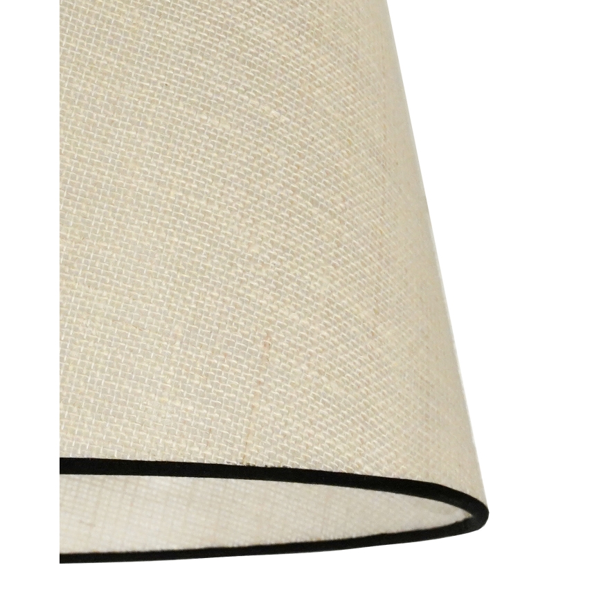 Duolla - Virsapmetuma lustra YUTE 1xE27/15W/230V d. 38 cm pelēka/melna