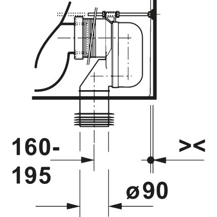 Duravit 20600900002 - D-CODE kombinētā WC ierīce, keramika/spīdīgi balta