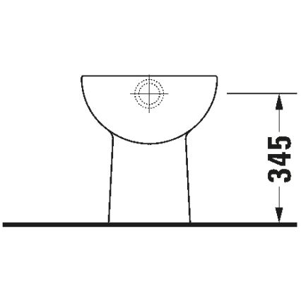 Duravit 21100100002 - Grīdas WC D-CODE keramika/glancēta balta