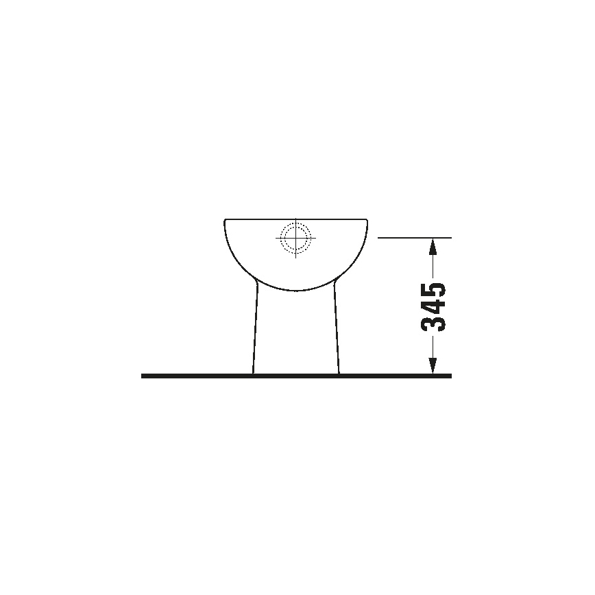 Duravit 21100100002 - Grīdas WC D-CODE keramika/glancēta balta