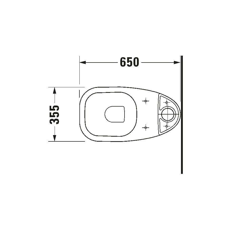 Duravit 21110100002 - Kombinēts WC D-CODE, keramika / glancēta balta