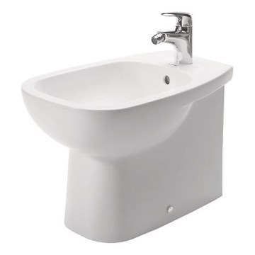Duravit 22411000002 - Grīdas bide D-CODE 35,5x52,5 cm keramika/spīdīgi balta
