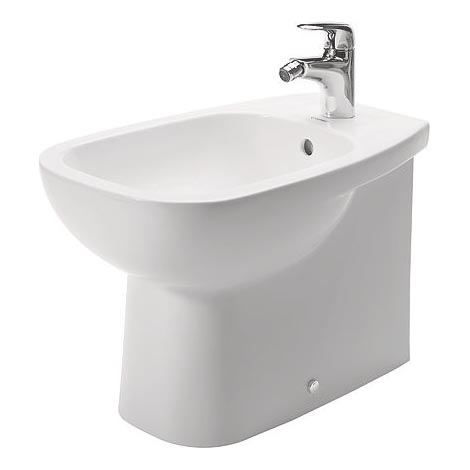 Duravit 22411000002 - Grīdas bide D-CODE 35,5x52,5 cm keramika/spīdīgi balta