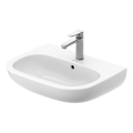 Duravit 23106000002 - Sienas uzstādāma izlietne D-CODE 60x46 cm keramika/spīdīgi balta