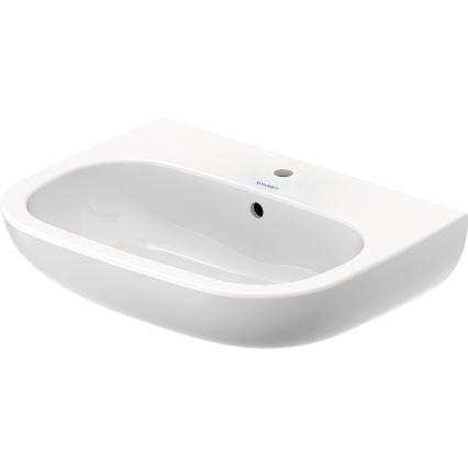 Duravit 23106000002 - Sienas uzstādāma izlietne D-CODE 60x46 cm keramika/spīdīgi balta