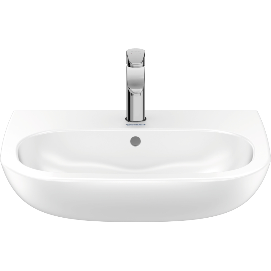 Duravit 23106000002 - Sienas uzstādāma izlietne D-CODE 60x46 cm keramika/spīdīgi balta