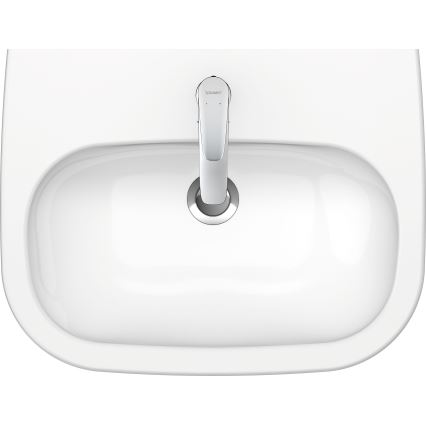 Duravit 23106000002 - Sienas uzstādāma izlietne D-CODE 60x46 cm keramika/spīdīgi balta