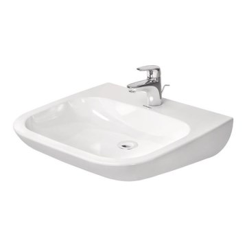 Duravit 23136000002 - Piekarināmā izlietne D-CODE 60x55 cm keramika/spīdīgi balta