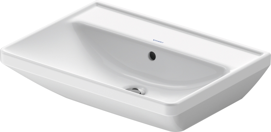 Duravit 2366600060 - Sienas piestiprināma izlietne D-NEO 60x44 cm keramika/spīdīgi balta