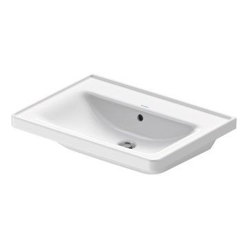 Duravit 2367650060 - Sienai stiprināma izlietne D-NEO 65x48 cm keramika/glancēta balta