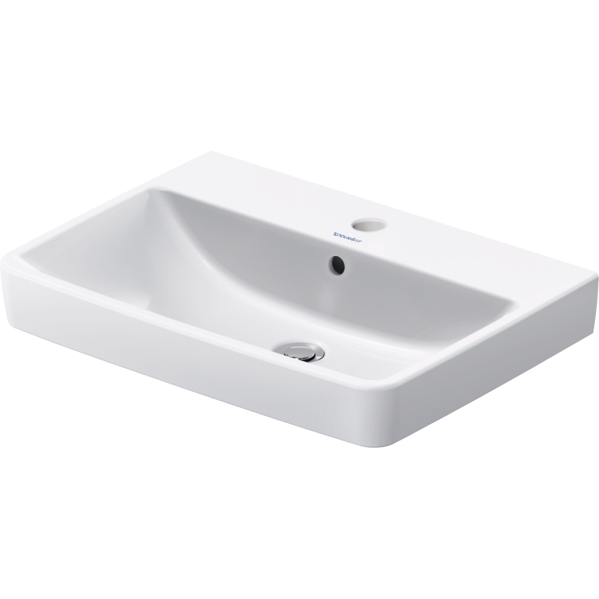 Duravit 23756500002 - Sienas piestiprināma izlietne D-NEO 65x46 cm keramiska/spīdīgi balta