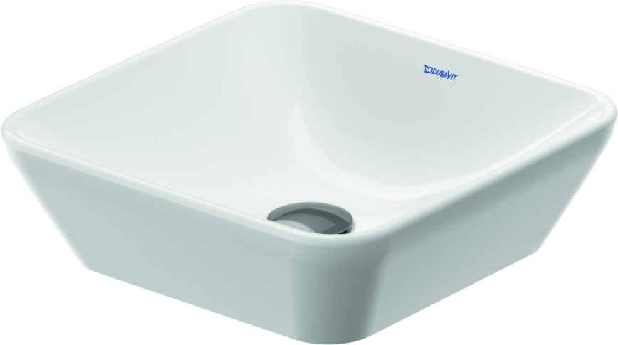 Duravit 2397400070 - Virsmas uzstādāma izlietne D-NEO 40x40 cm keramika/spīdīgi balta