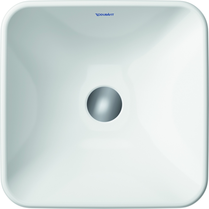 Duravit 2397400070 - Virsmas uzstādāma izlietne D-NEO 40x40 cm keramika/spīdīgi balta