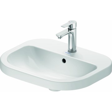 Duravit 24025500002 - piekaramā izlietne D-CODE 55x44 cm keramika/glancēta balta