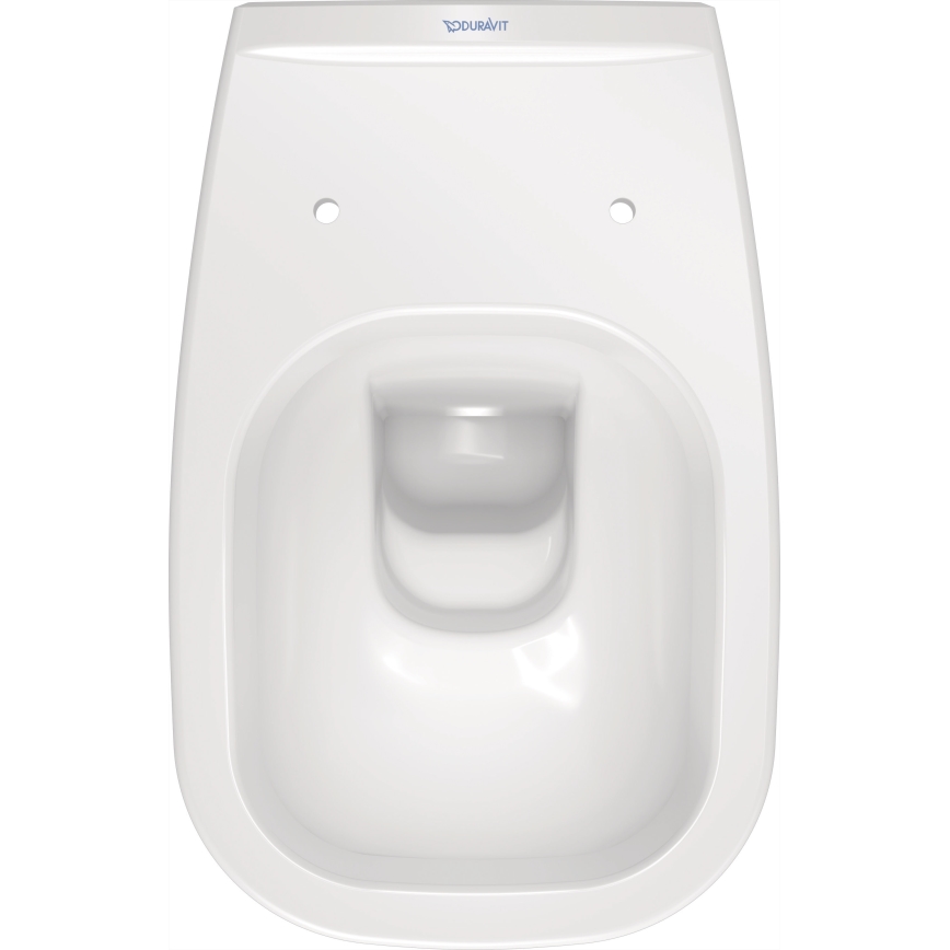 Duravit 25350900002 - sienas tualetes pods D-CODE, keramika / spīdīgi balts