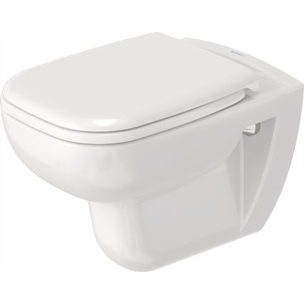 Duravit 25700920002 - piekaramais Rimless WC D-CODE, keramika/glancēta balta