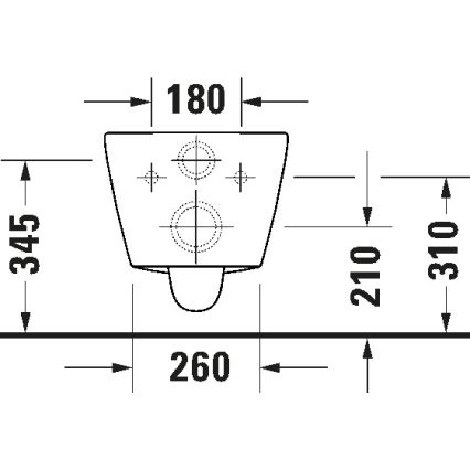 Duravit 29030900212 - karājamais WC bez apmales D-CODE, keramika / spīdīgi balta