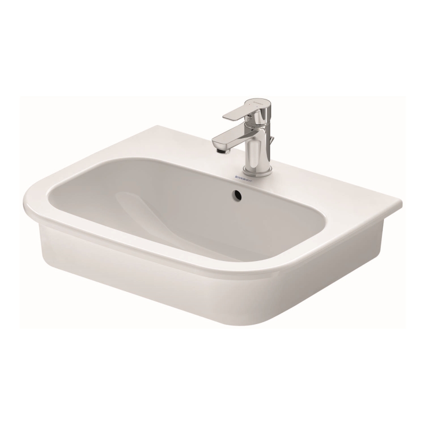 Duravit 337540000 - Iebūvējama izlietne D-CODE 54,5x43,5 cm keramika/spīdīgi balta